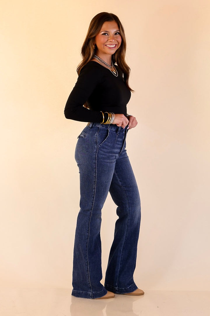 Judy Blue | Finest Fit Bootcut Trouser Jean in Dark Wash