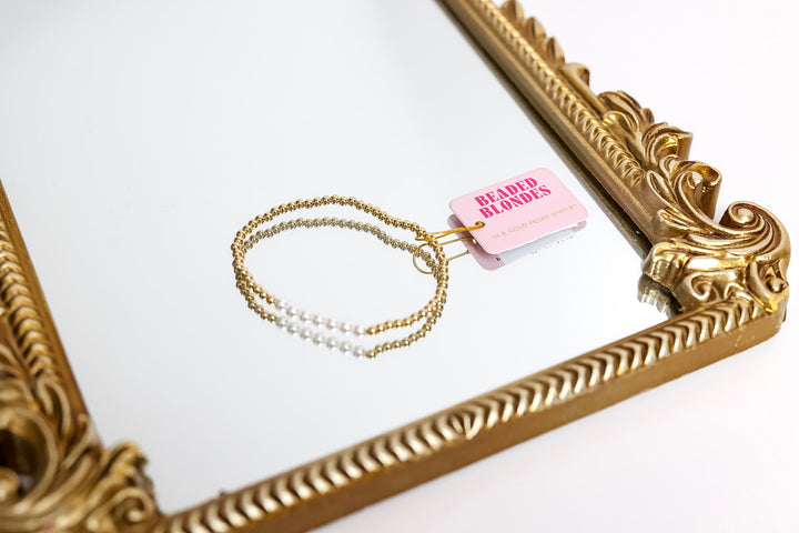 Beaded Blondes | Sophia Gold Bracelet