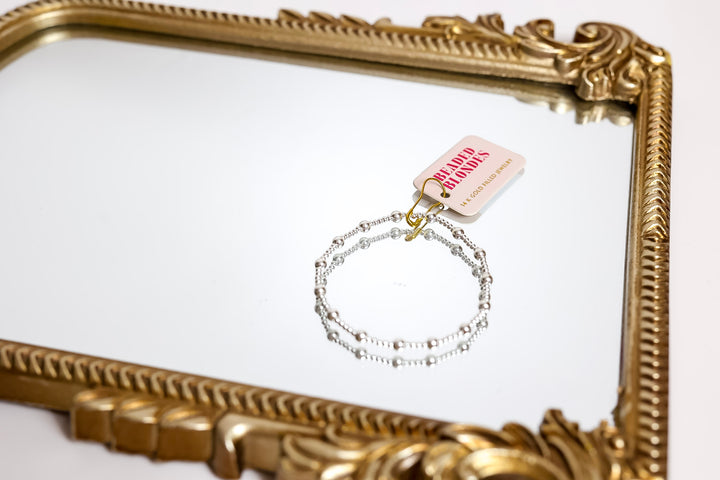 Beaded Blondes | June Bracelet in Silver