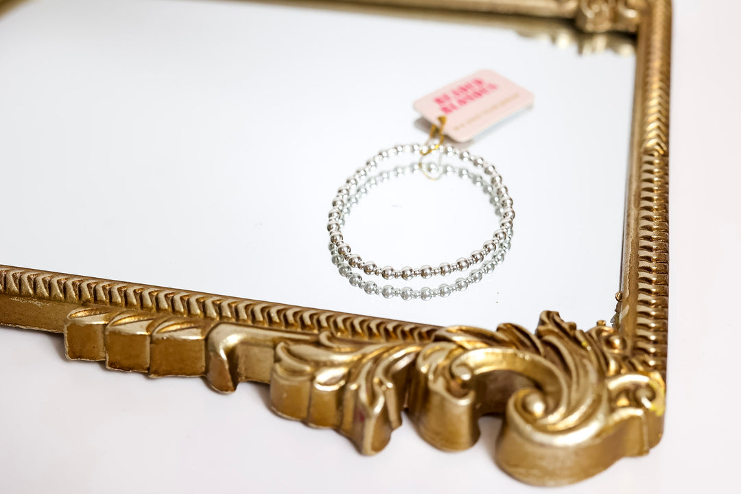 Beaded Blondes | Mini Katy Bracelet in Silver