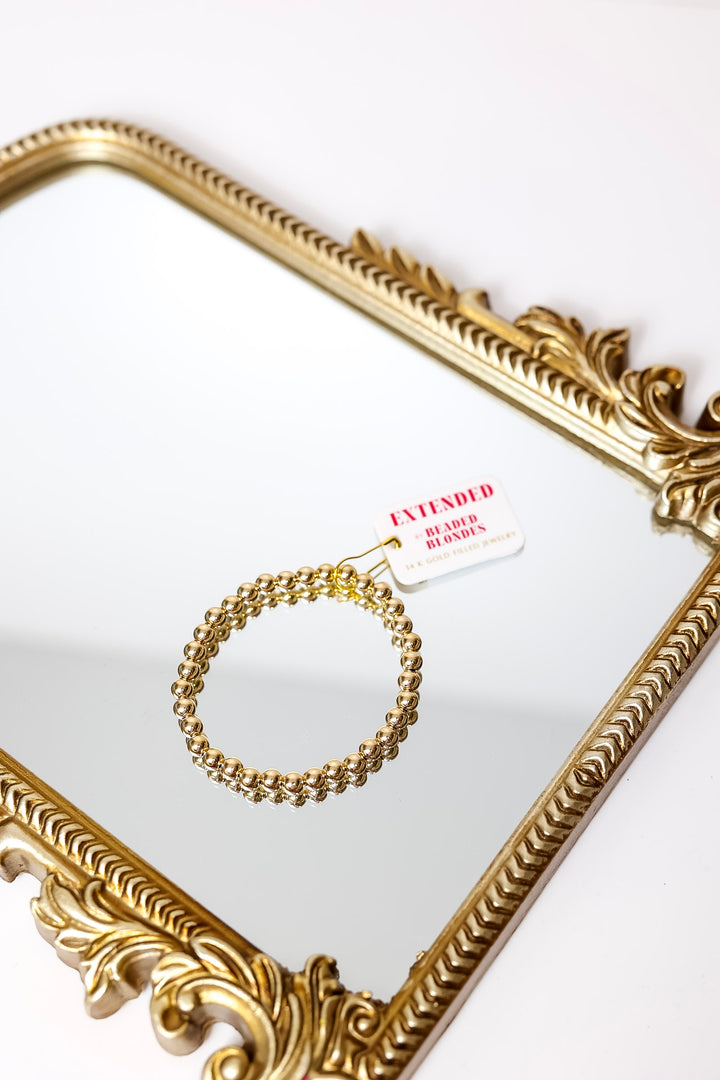 Beaded Blondes | 6MM Gold Beaded Bracelet