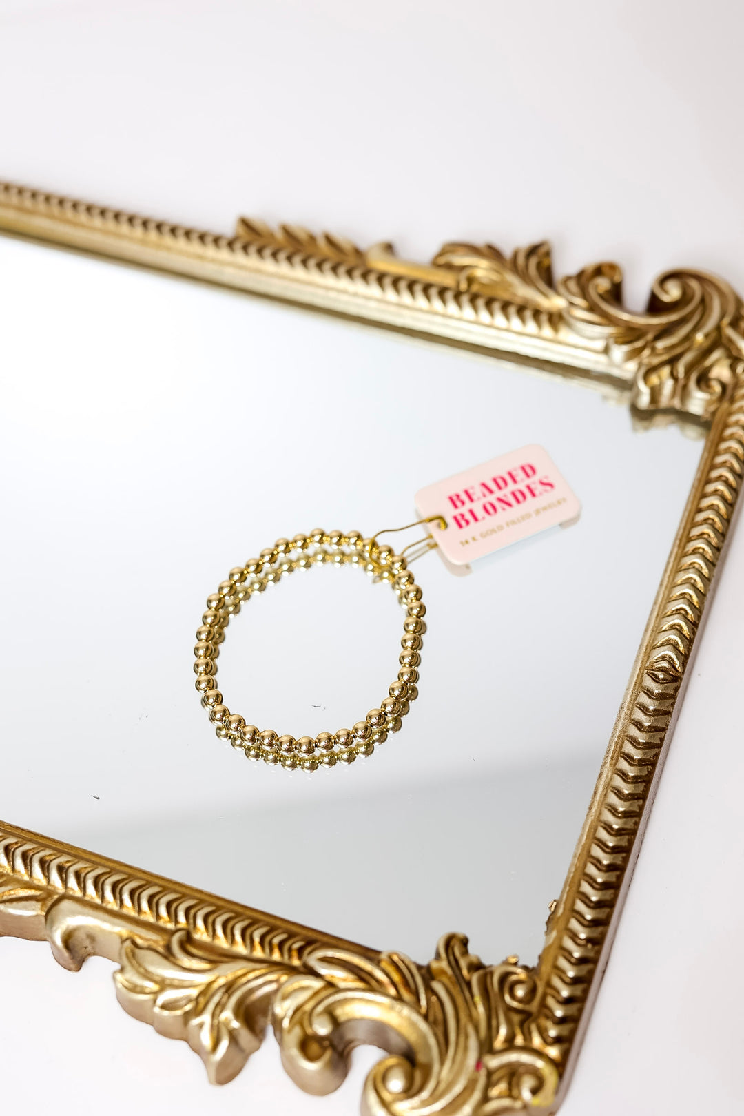 Beaded Blondes | 5MM Gold Beaded Bracelet