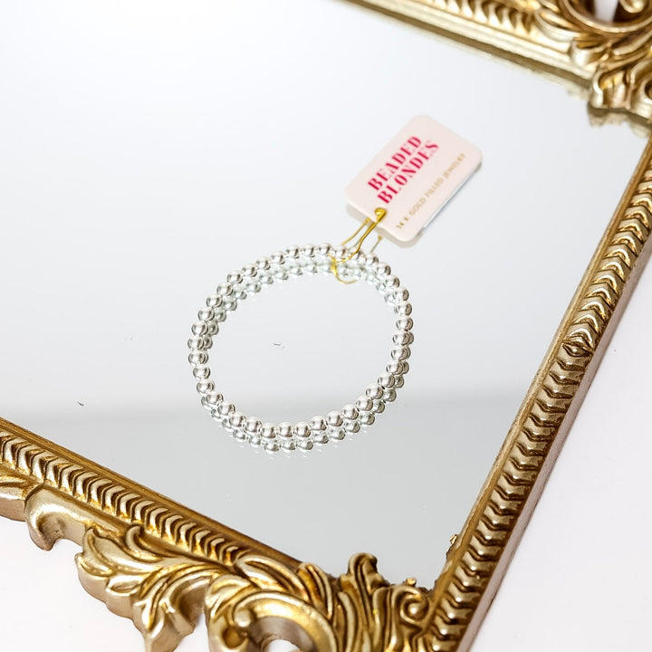 Beaded Blondes | 6MM Silver Beaded Bracelet