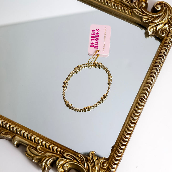 Beaded Blondes | Halli Bracelet in Gold