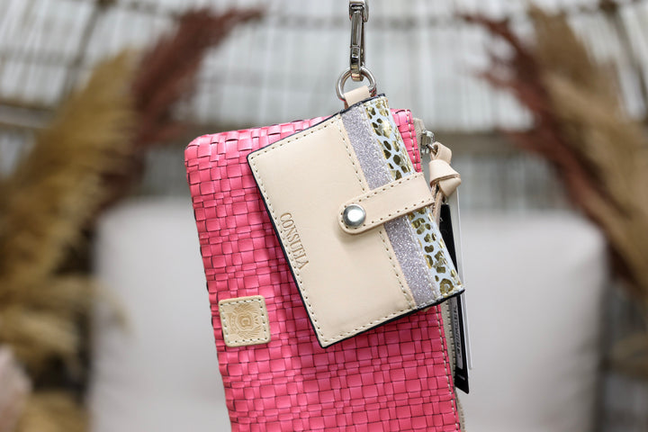 Consuela | Pink Combi Wristlet