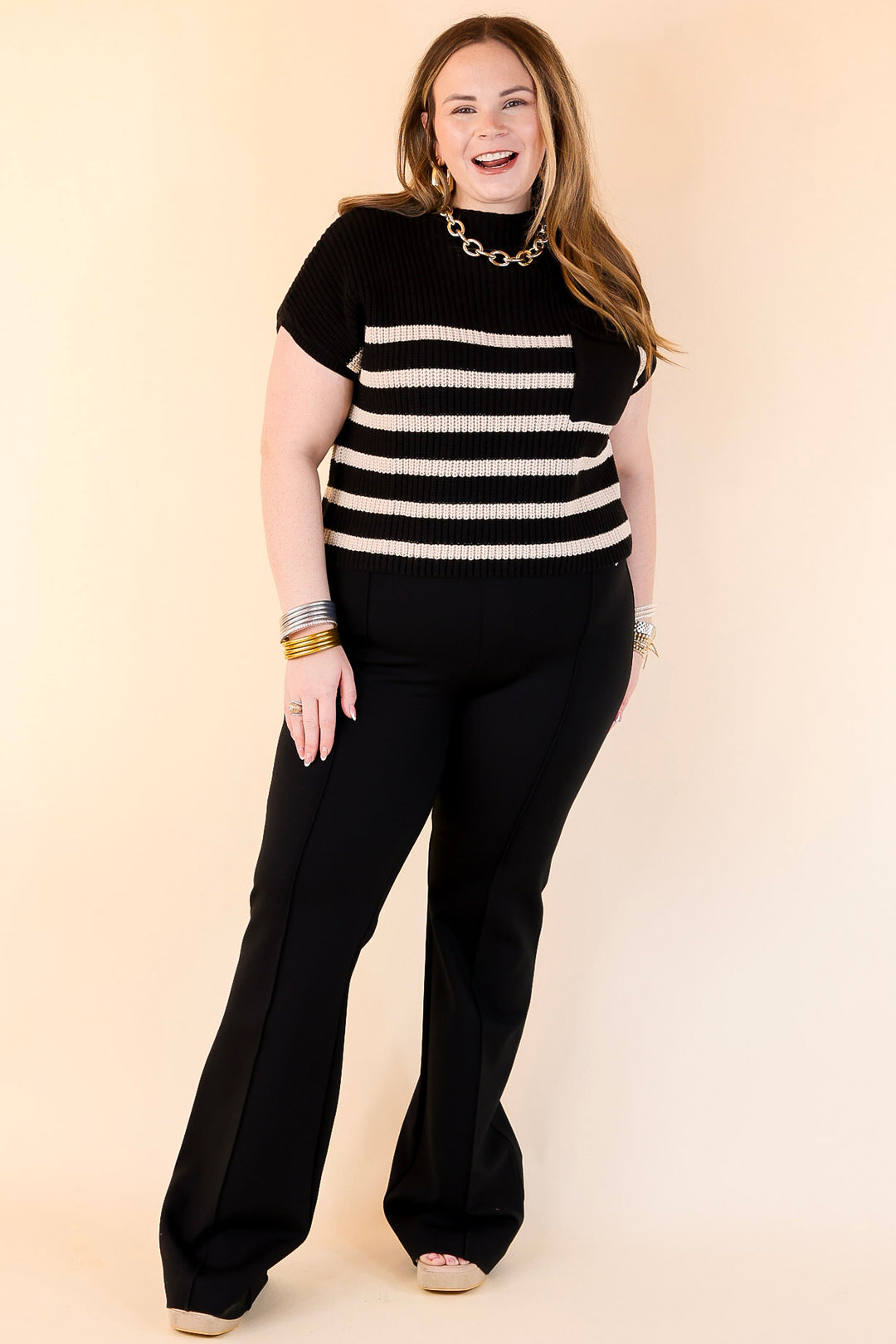 SPANX | The Perfect Pant High Rise Flare in Black