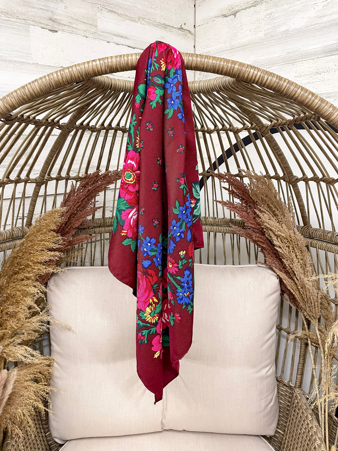 Rodeo Quincy | Rodeo Rose Wild Rag in Maroon