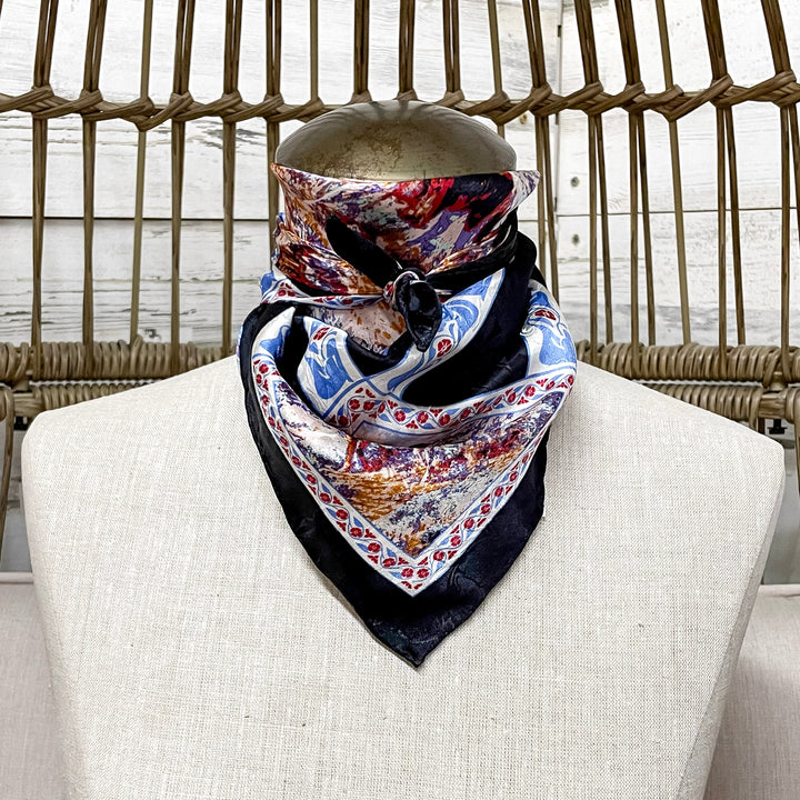 Wyoming Traders | LTD Edition | Mini Compadres Silk Wild Rag