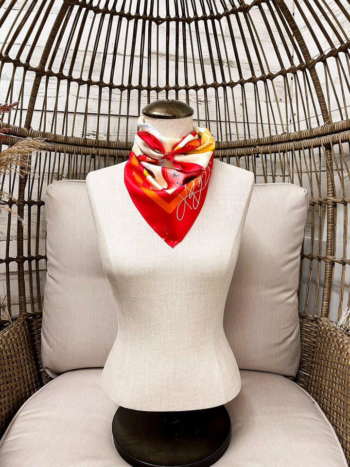 KB's Canvas | Prémier Silk Scarf in Pink