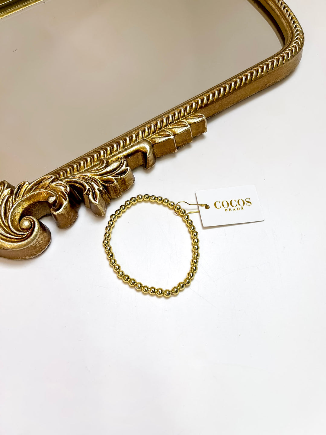 Coco's Beads and Co | The Goldie 4mm Bracelet in Gold