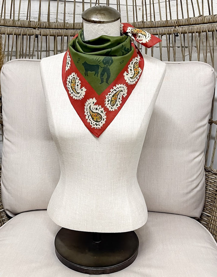 XOXO Art & Co | Paisleys Bandana Scarf
