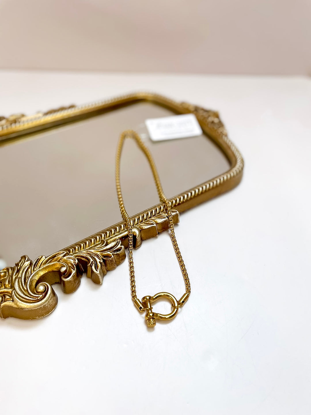 CHANSUTT PEARLS | The Locket Necklace in Gold with Gold Locket