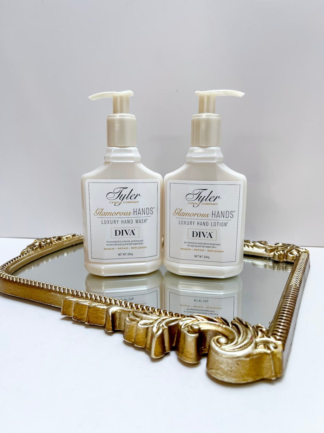 Tyler Candle Company | 8 oz Glamorous Hands Set | Various Scents
