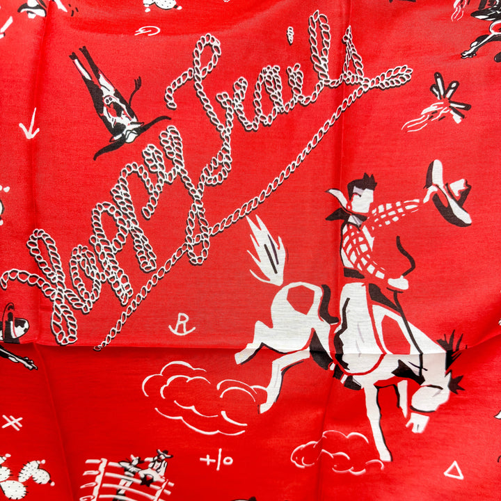 XOXO Art & Co | Happy Trails Shorty Wild Rag - Giddy Up Glamour Boutique