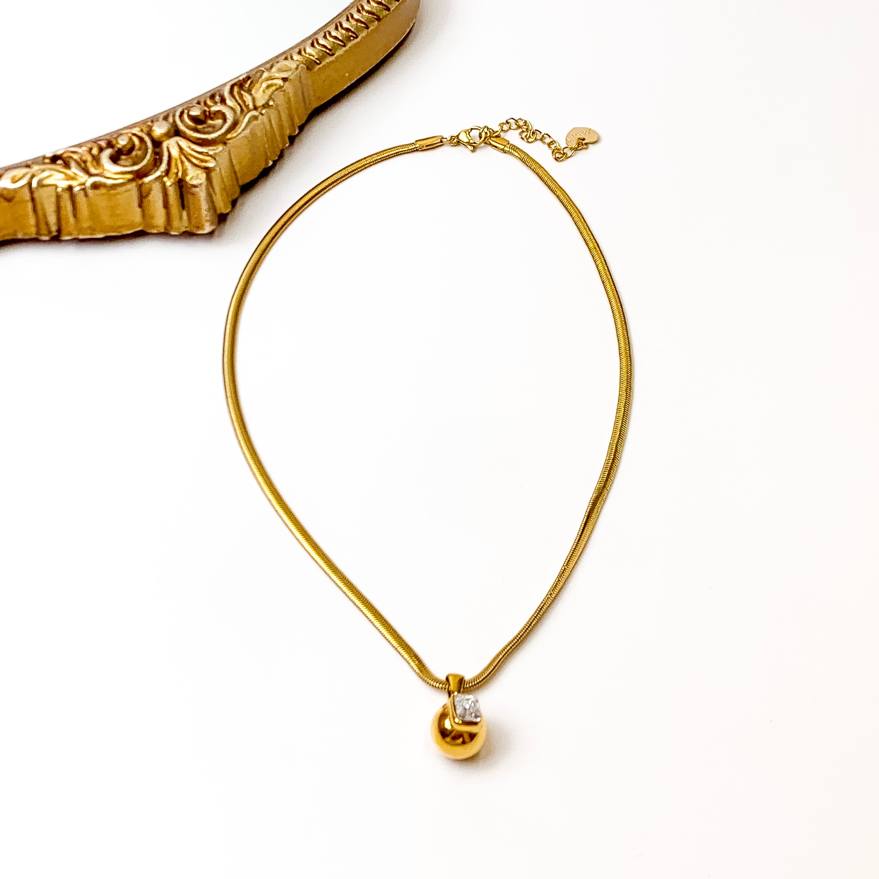 Bracha | Aldi Necklace in Gold Tone - Giddy Up Glamour Boutique