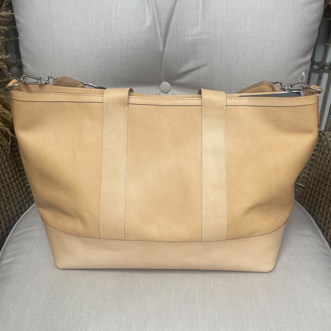 Blemished Consuela #2469 | Diego Genuine Leather Max Tote • FINAL SALE