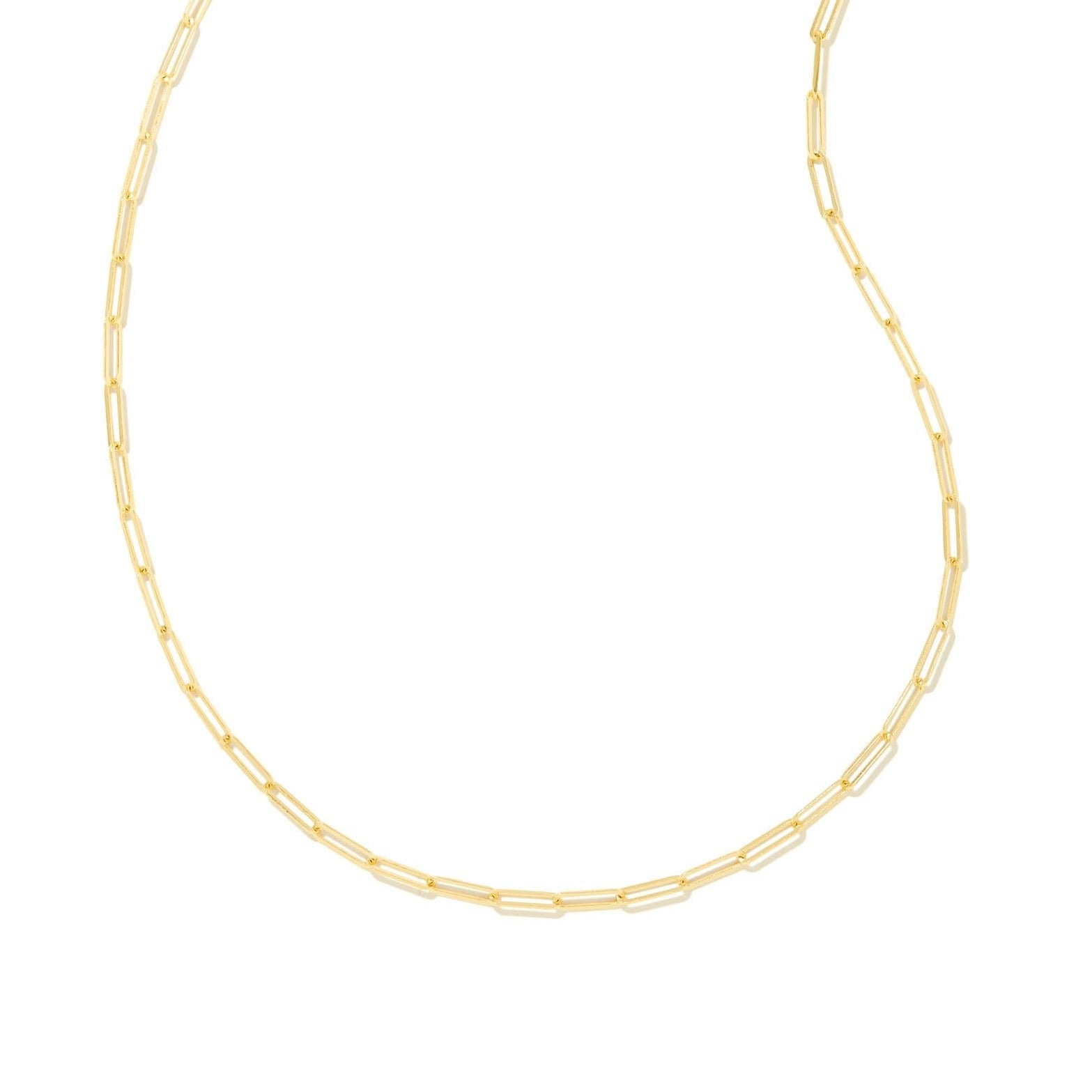 Kendra Scott | Courtney Gold Paperclip Necklace