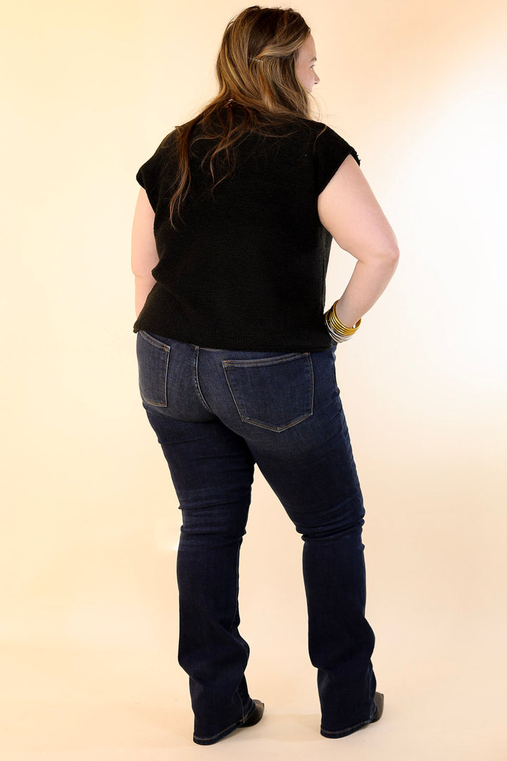 Judy Blue | Daily Essential Bootcut Jean in Dark Wash