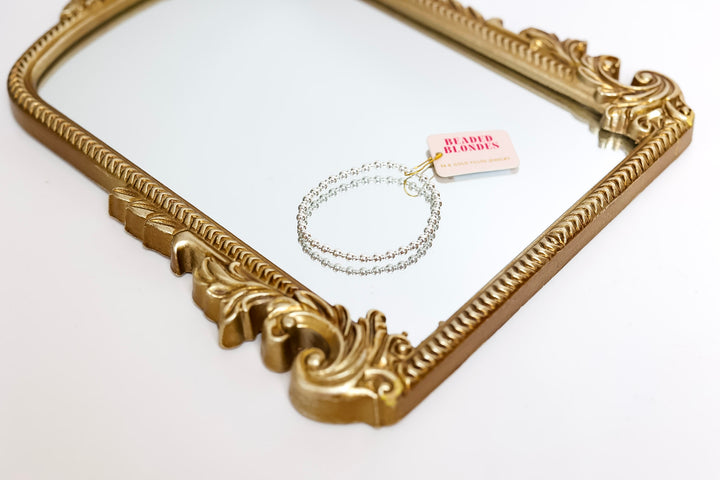 Beaded Blondes | Mini Katy Bracelet in Silver