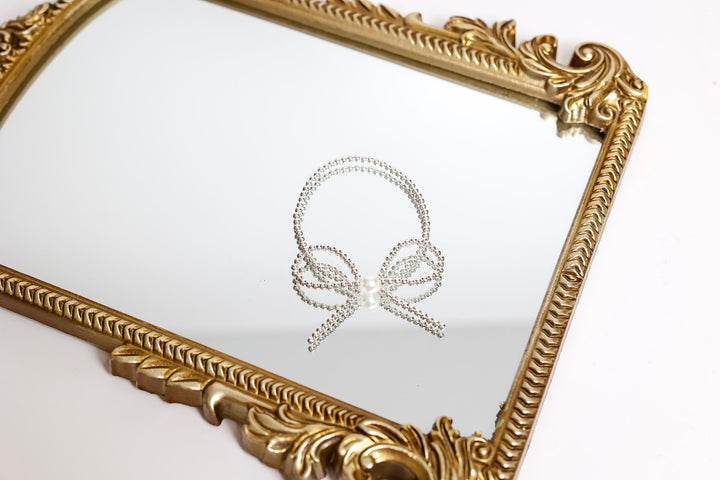 Beaded Blondes | Silver Bow Bracelet