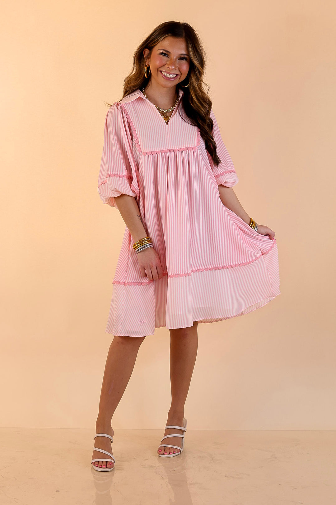 pink sunday dress Dusty Pink Sweater Dress - Chenille Dress - Knit Dress