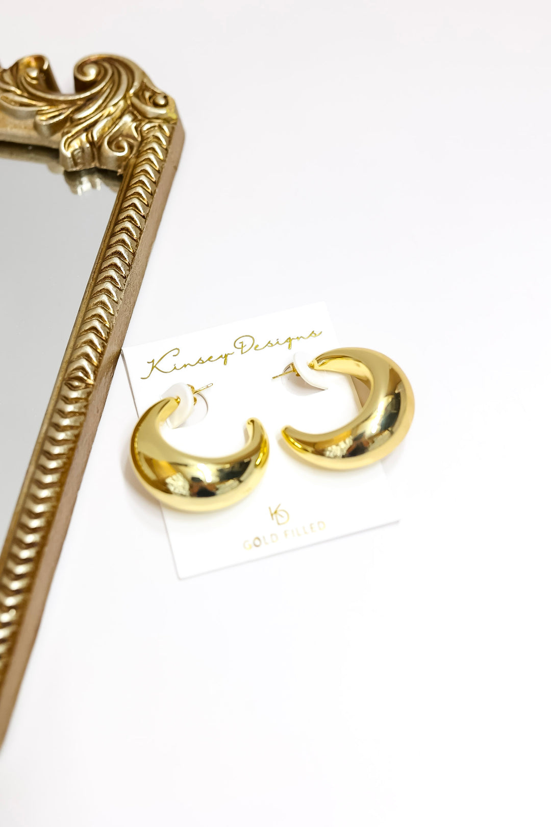 Kinsey Designs | Penelope Talon Hoop in Gold