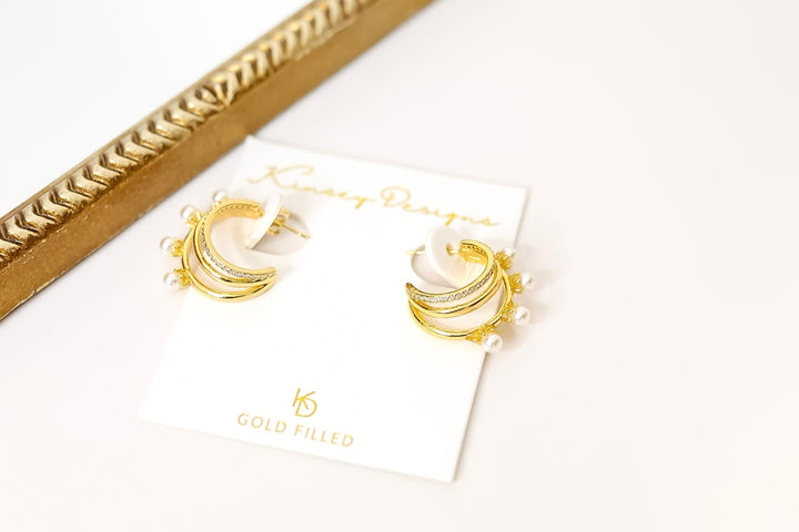 Kinsey Designs | Hattie Pearl Earrings
