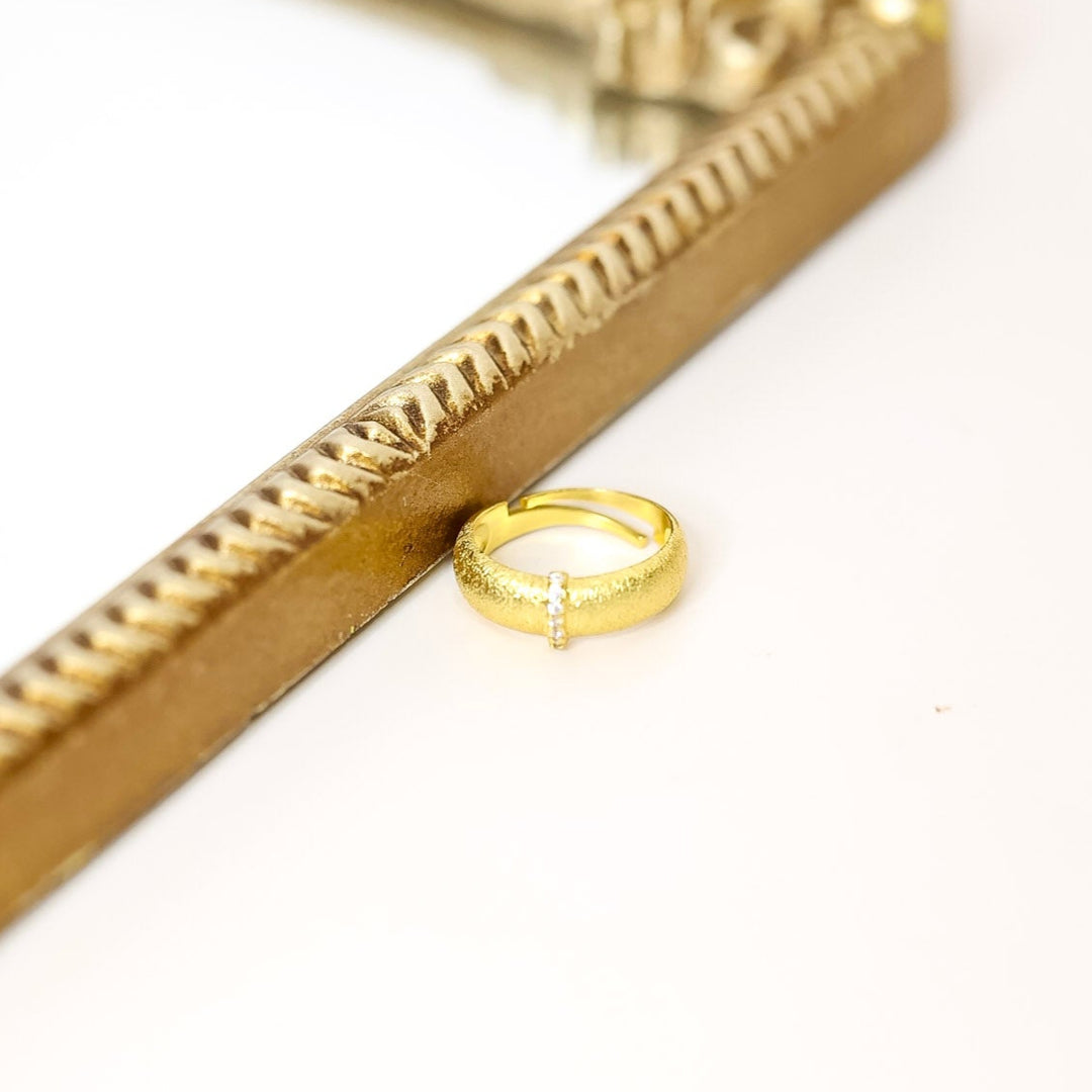 Kinsey Designs | Falco Matte Ring in Gold