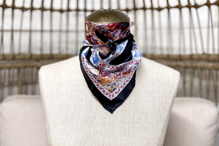 Wyoming Traders | LTD Edition | Mini Compadres Silk Wild Rag