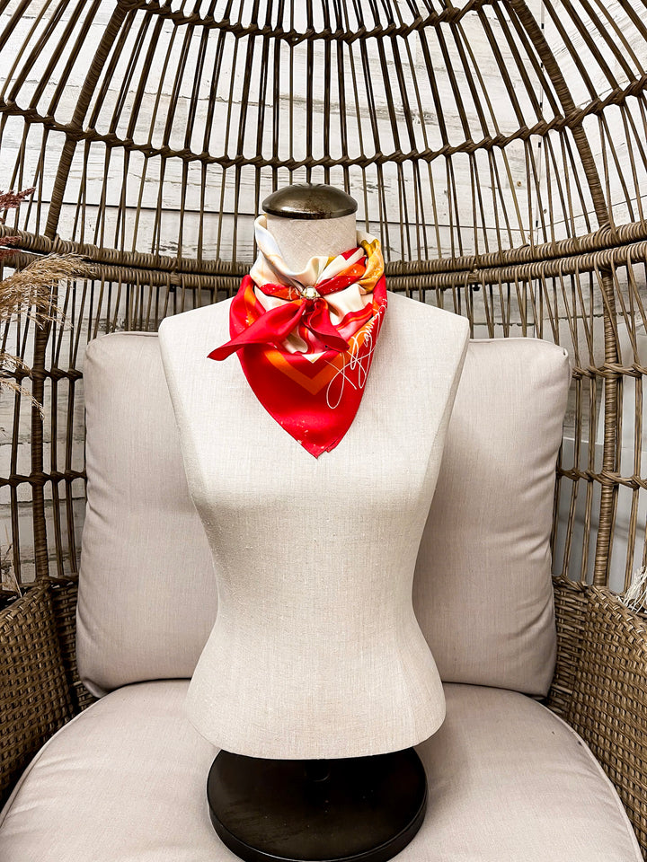 KB's Canvas | Prémier Silk Scarf in Pink