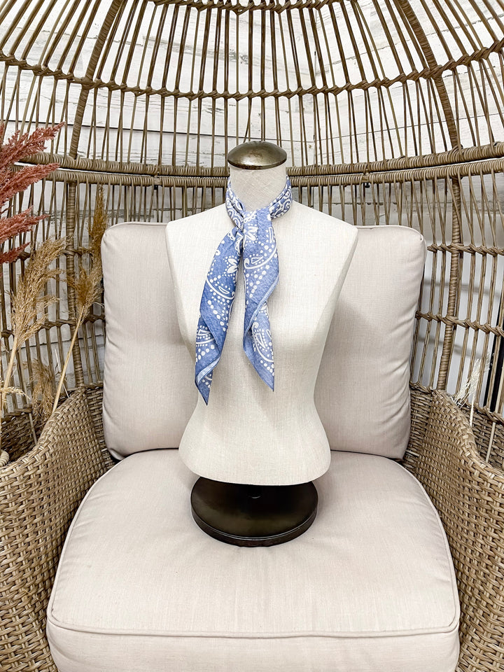 XOXO Art & Co | Cowboy Blues Shorty Wild Rag