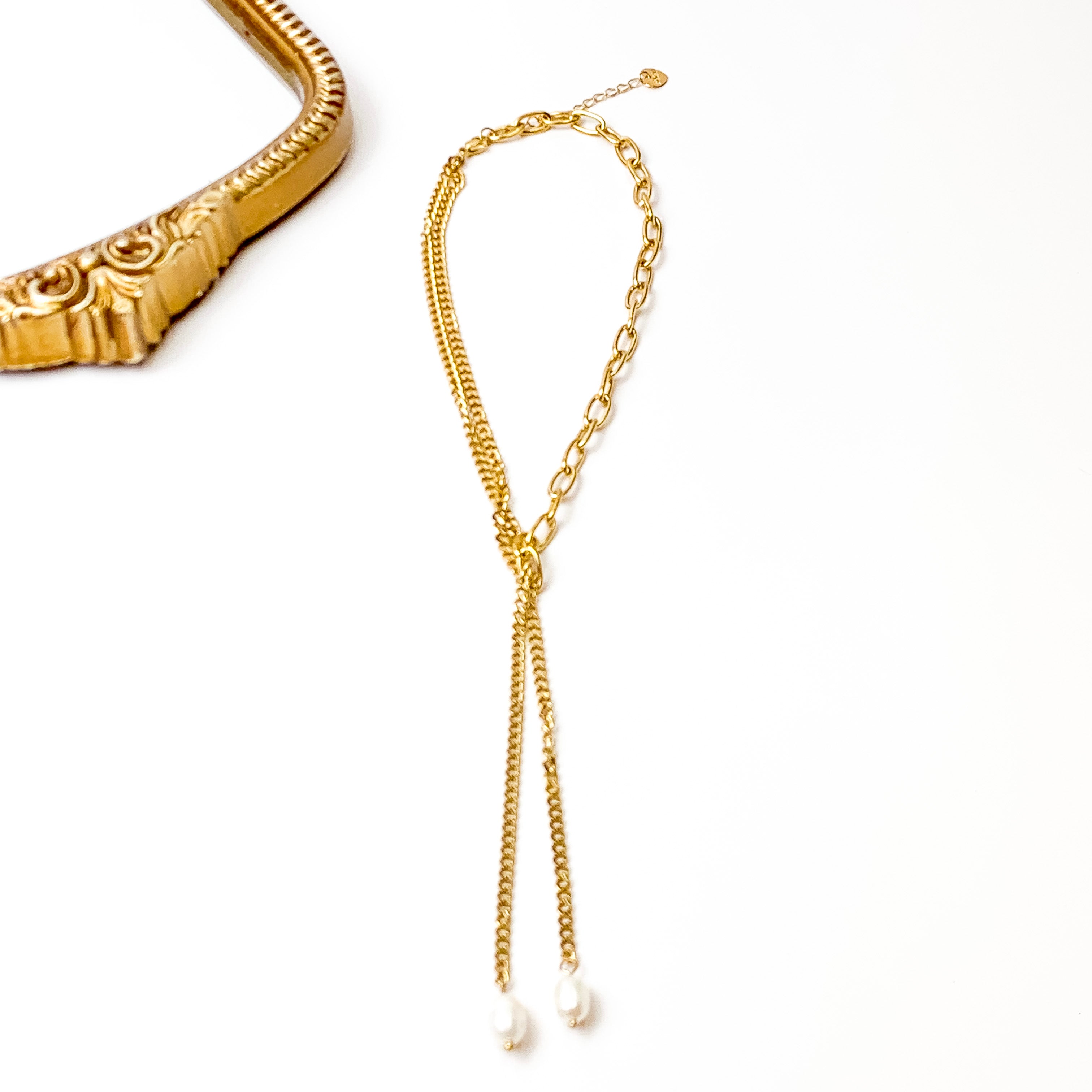 Bracha | Teresa Necklace in Gold Tone - Giddy Up Glamour Boutique