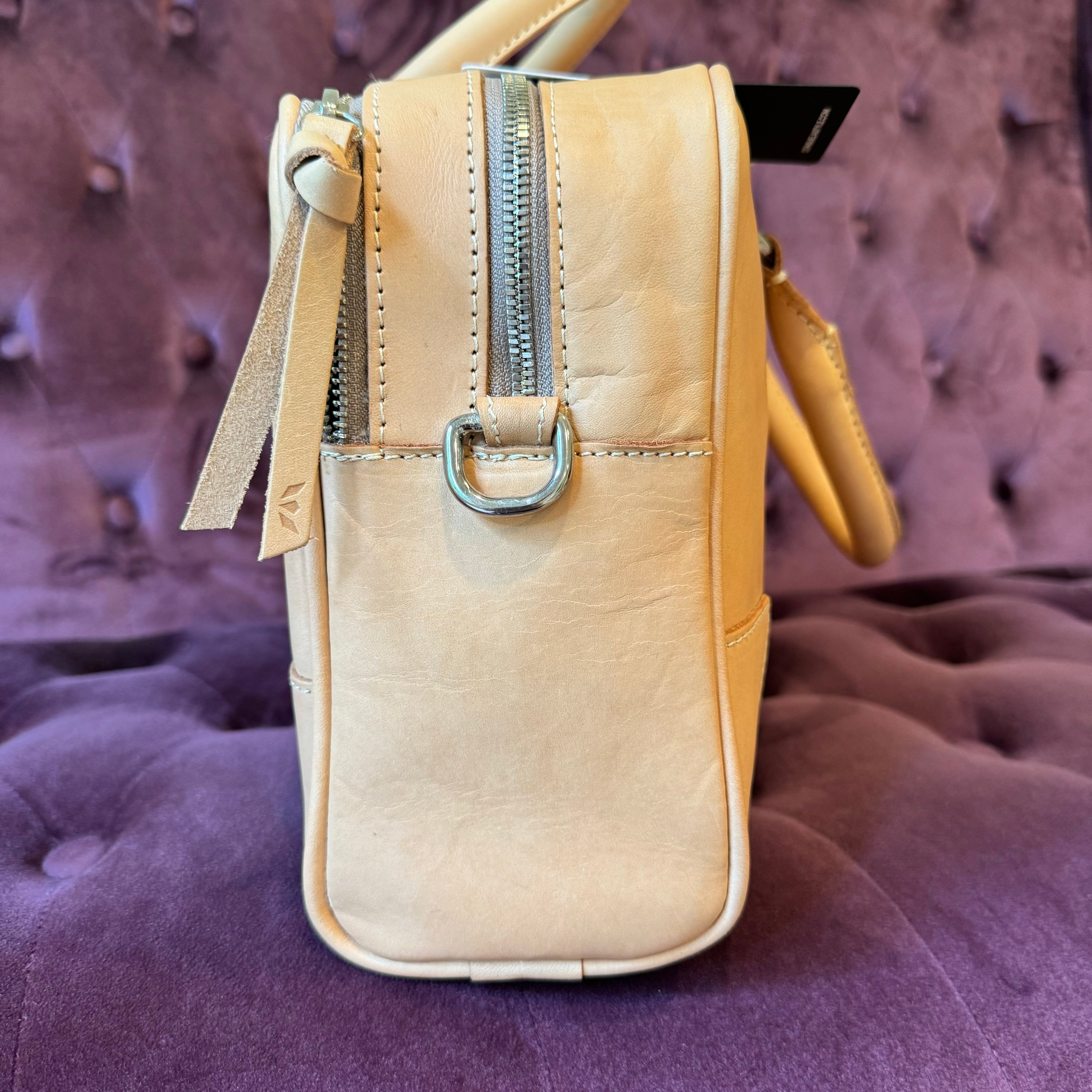 Blemished Consuela #2410 Diego Genuine Leather Satchel Bag • FINAL SALE - Giddy Up Glamour Boutique