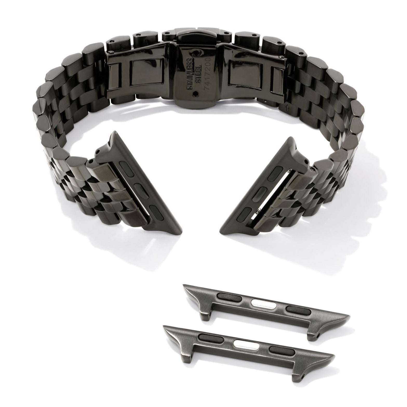 Kendra Scott | Alex 5 Link Watch Band in Black Stainless Steel