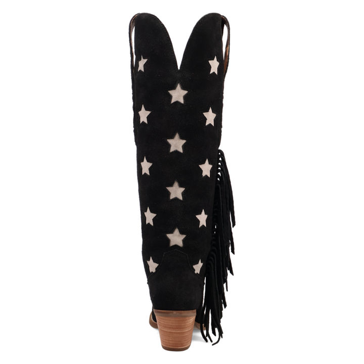 Online Exclusive | Dingo | Super Star Suede Leather Bootie in Black **PREORDER