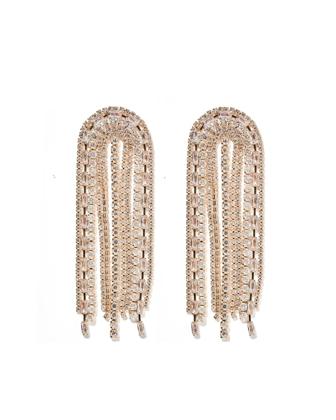 Linny Co | Hollis Chandelier Drop Earrings in Gold