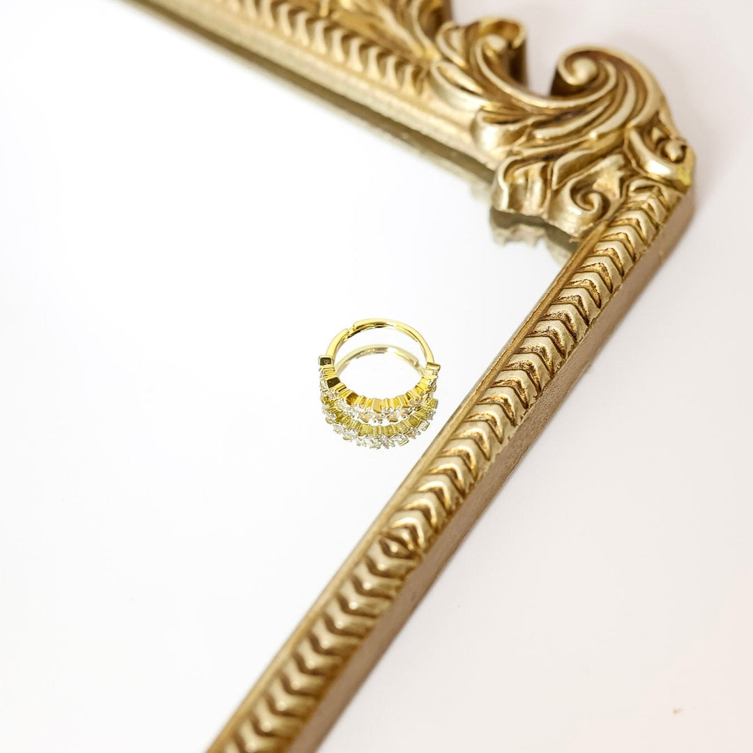 Kinsey Designs | Kassy Diagonal Baguette Ring in Gold