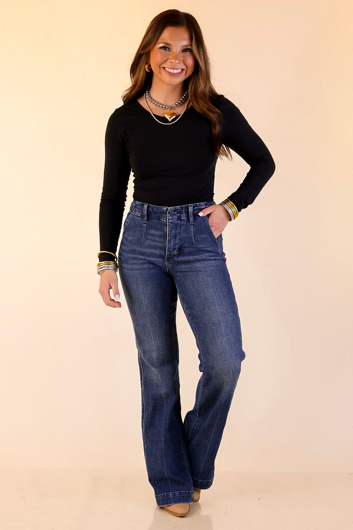 Judy Blue | Finest Fit Bootcut Trouser Jean in Dark Wash