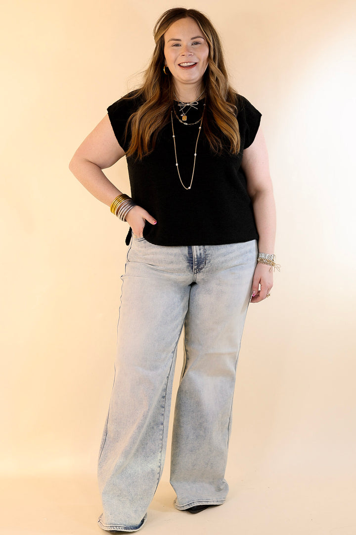 Judy Blue | Next Level Look Tummy Control Retro Wide Leg Jean in Light Wash