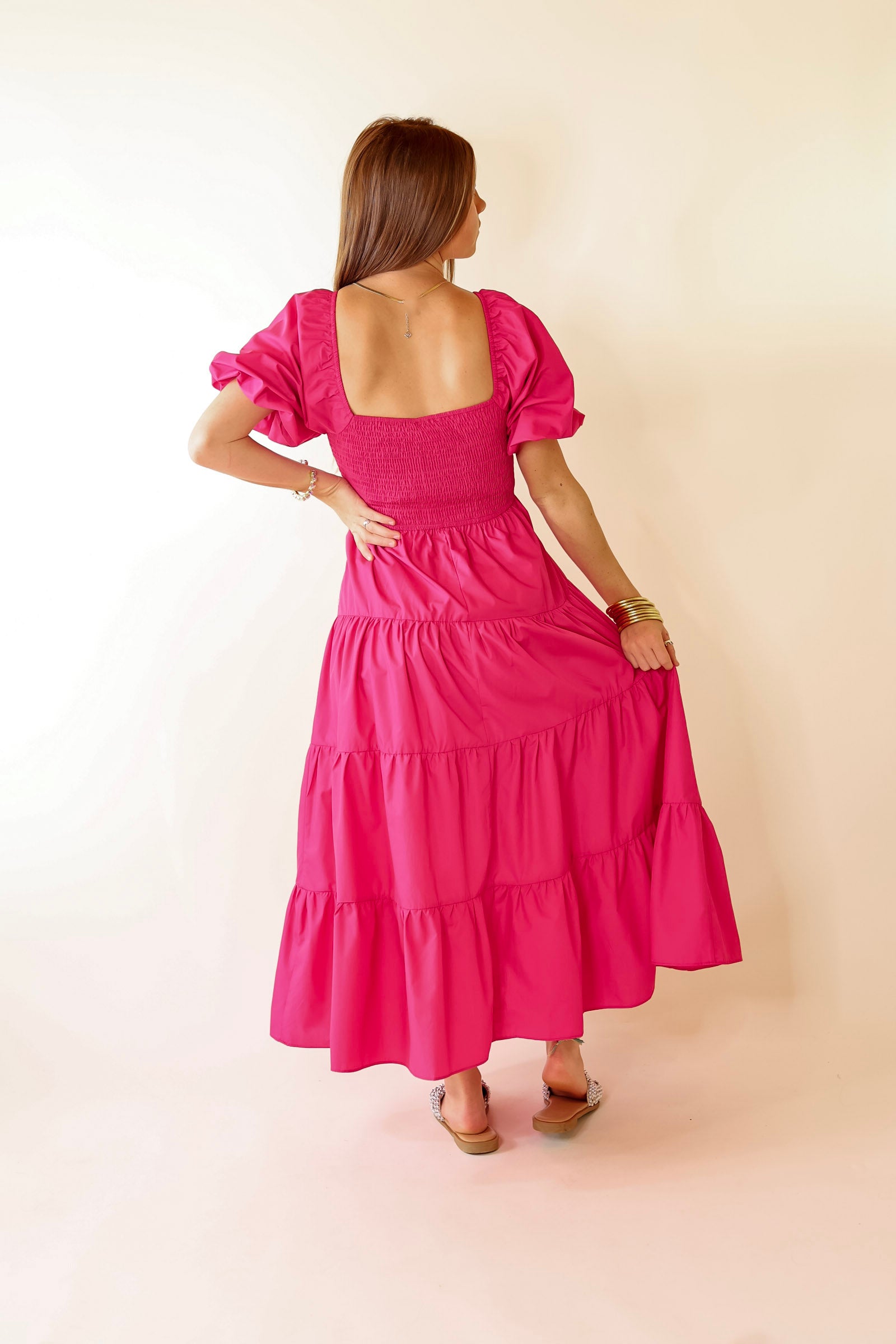 Fuschia Maxi Dress