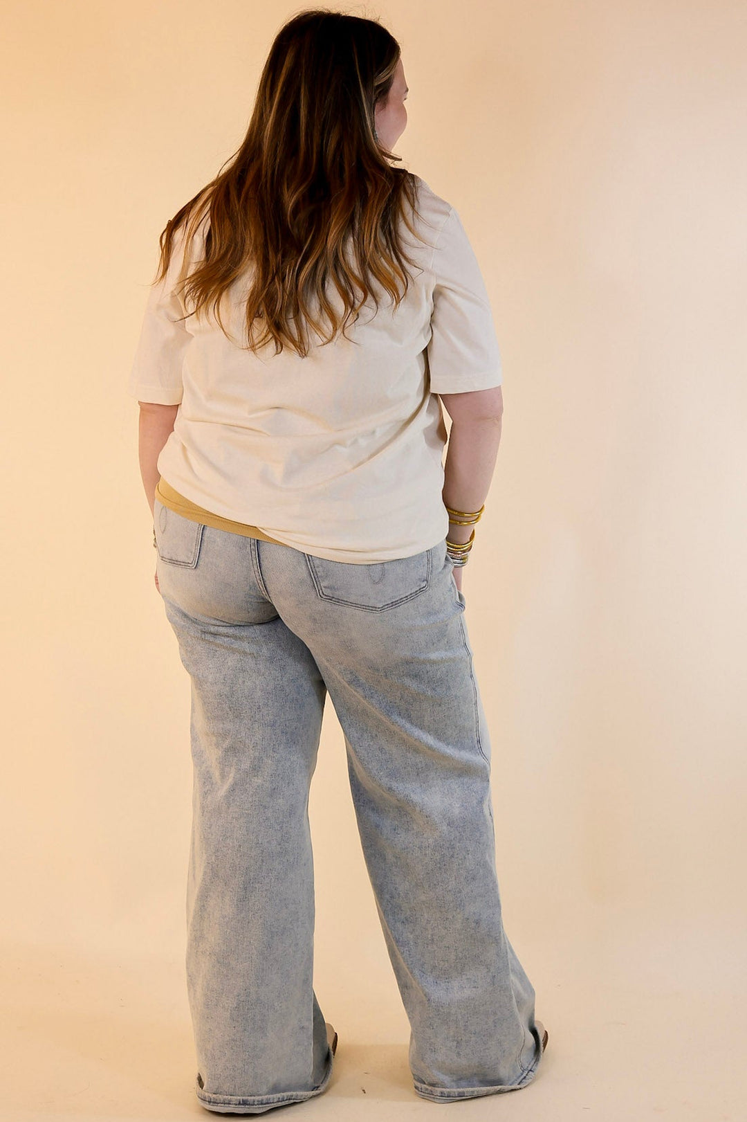 XOXO Art & Co | Rodeo Events Short Sleeve Graphic Tee in Natural Cream