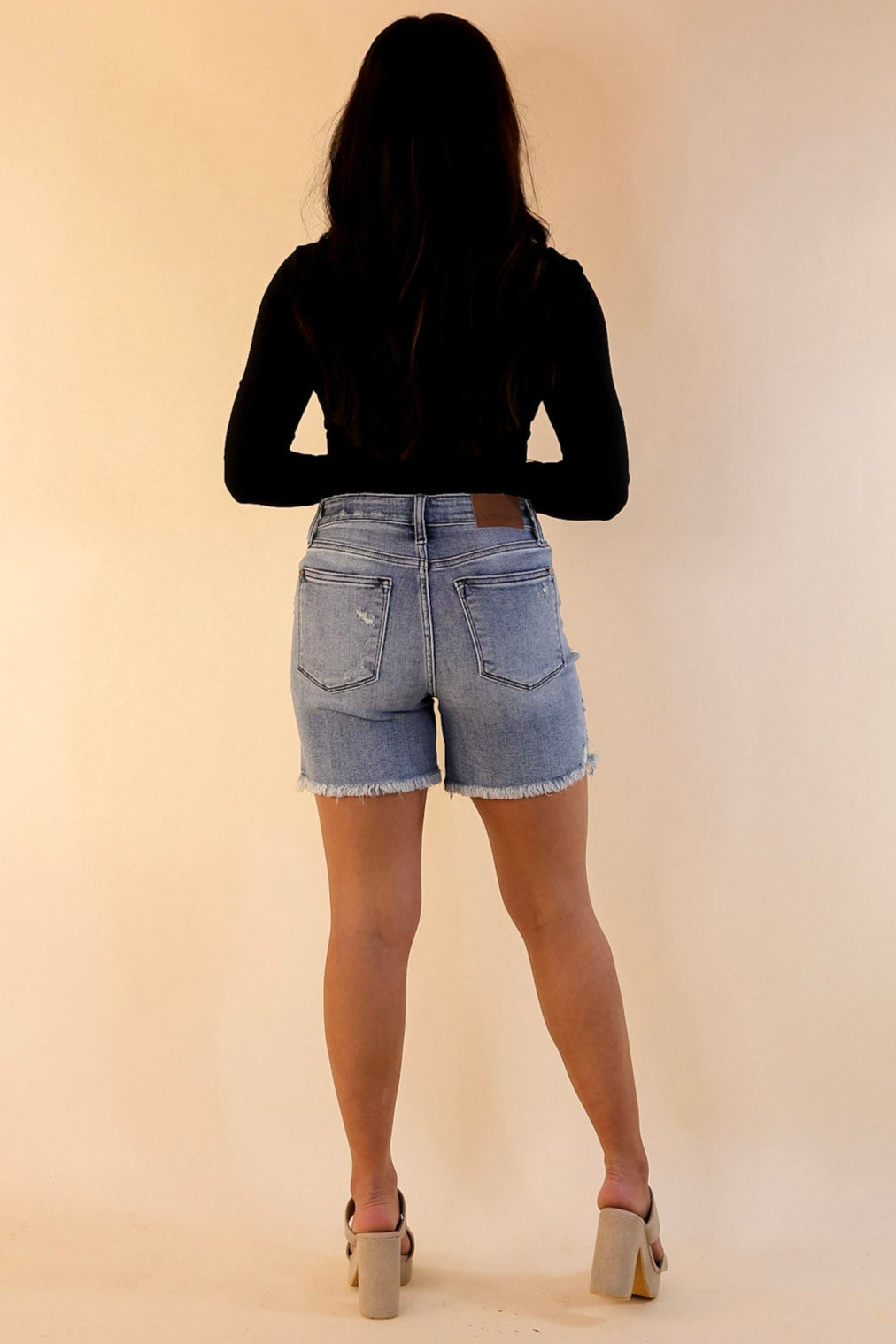 Judy Blue | Always in Style Denim Shorts in Light Wash