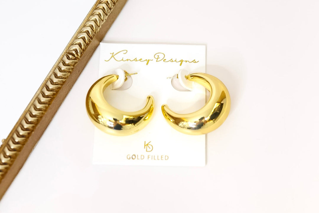 Kinsey Designs | Penelope Talon Hoop in Gold