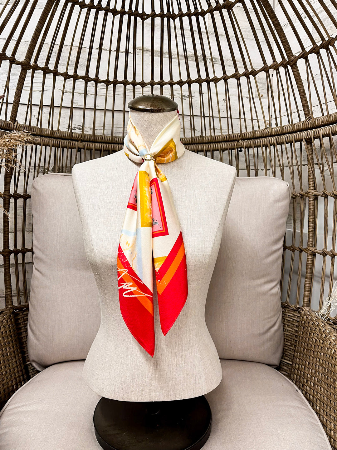 KB's Canvas | Prémier Silk Scarf in Pink