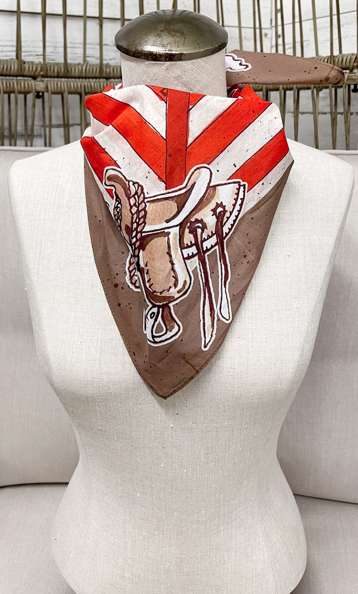 XOXO Art & Co | XO Roundup Bandana Scarf