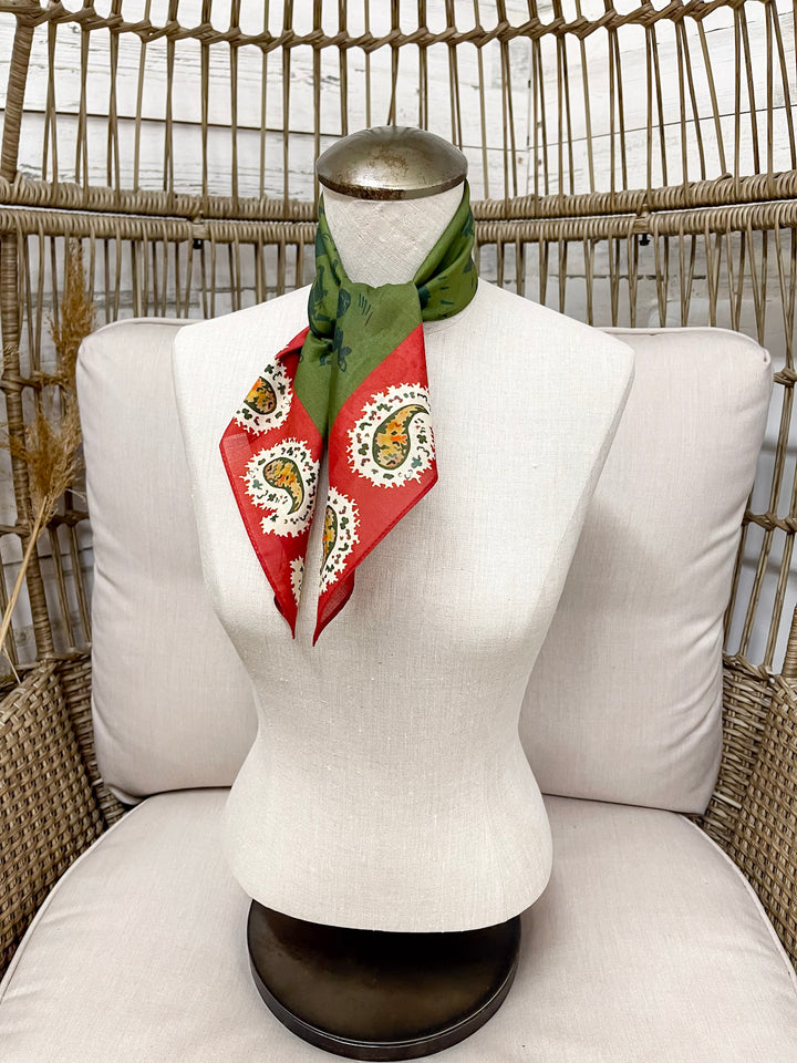 XOXO Art & Co | Paisleys Bandana Scarf