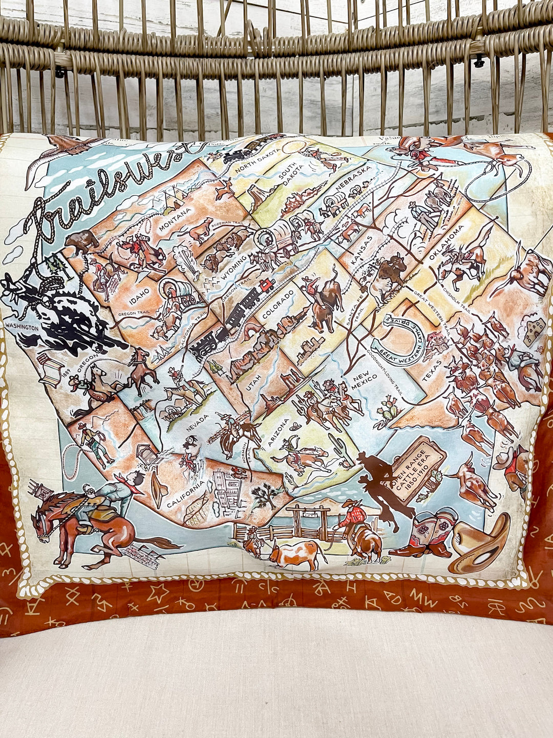 XOXO Art & Co | Trails West Shorty Wild Rag