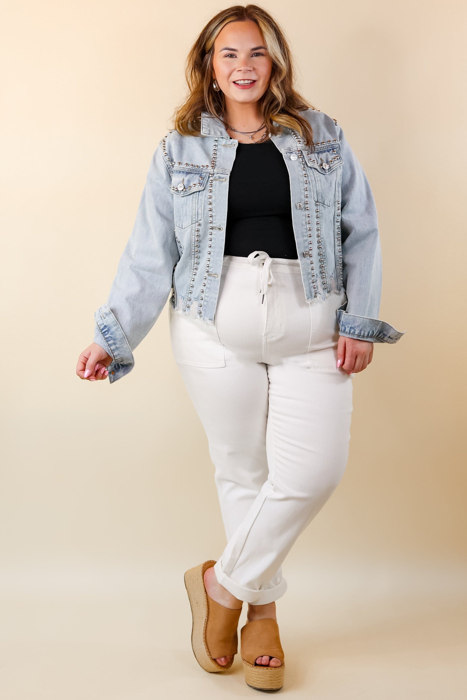 Pantaloni Capri Donna Estivi Pantaloncini Jeans Donna Plus Size