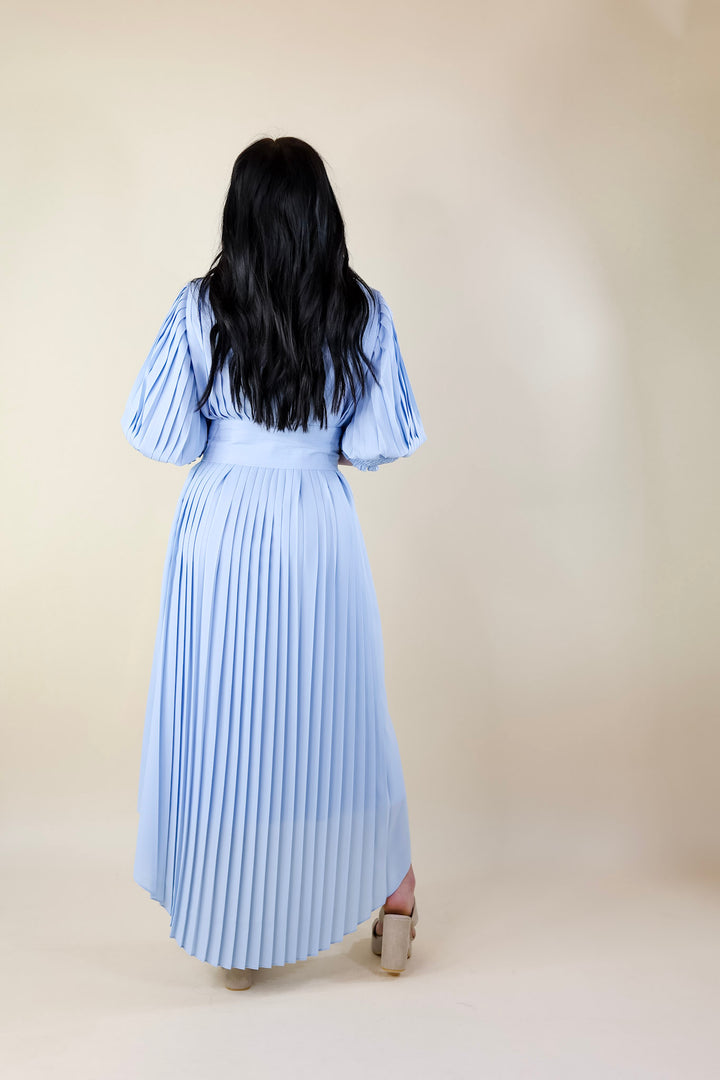 Emily McCarthy | Rowan Dress in Sail (Light Blue) - Giddy Up Glamour Boutique