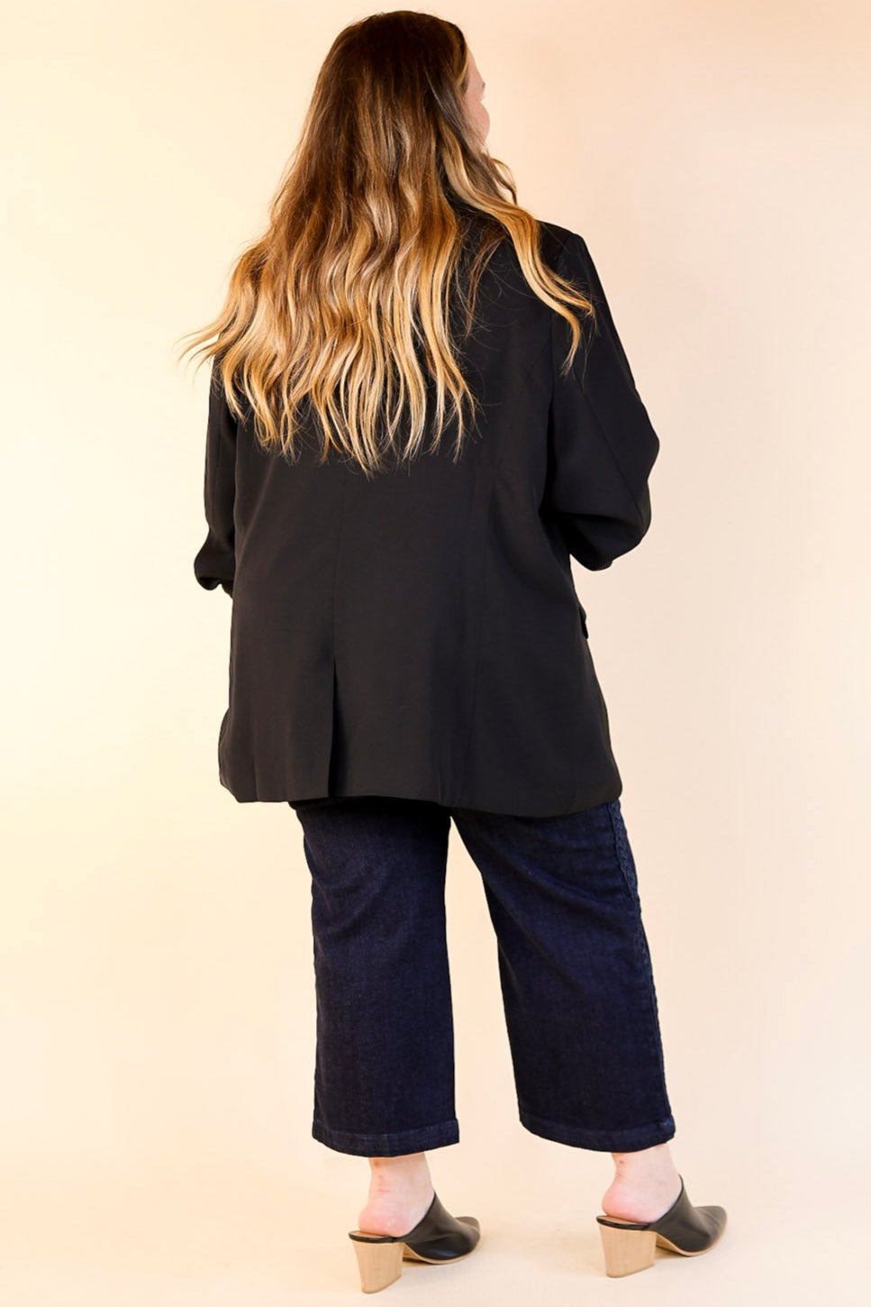 Winning Awards Long Sleeve Blazer in Black